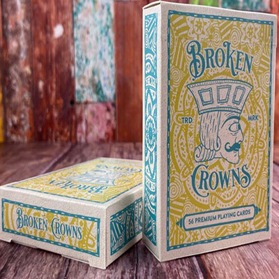 Broken Crowns Playing Cards by USPCC