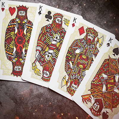 Sacred Fire (Eternal Flame) Playing Cards