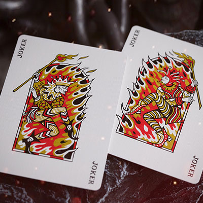 Sacred Fire (Eternal Flame) Playing Cards