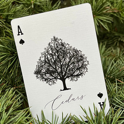 Cedar Playing Cards