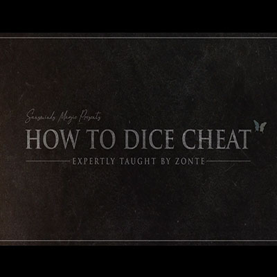 Limited How to Cheat at Dice Yellow Leather