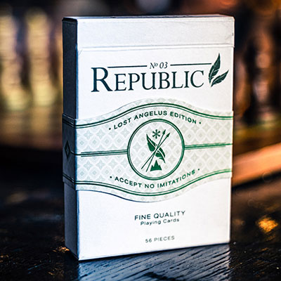 Republics: Jeremy Griffith Edition Playing cards by Ellusionist