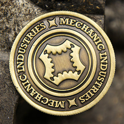 Full Dollar Coin (Bronze) by Mechanic Industries