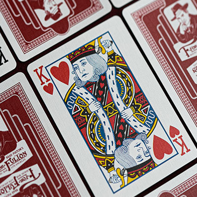 F For Fulton Playing Cards