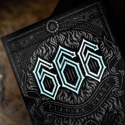 666 Frostbite Playing Cards (Foiled Edition) by Riffle Shuffle