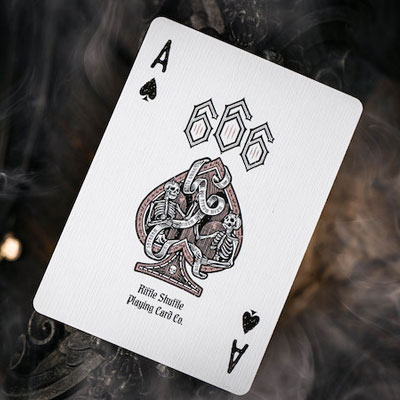 666 Rose Gold Playing Cards (Gilded Edition)