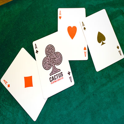 Cactus (Pink Quartz) Playing Cards
