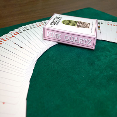 Cactus (Pink Quartz) Playing Cards