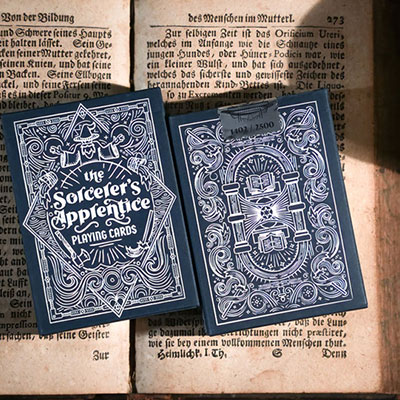Sorcerers Apprentice Playing Cards (Blue) by Penguin Magic