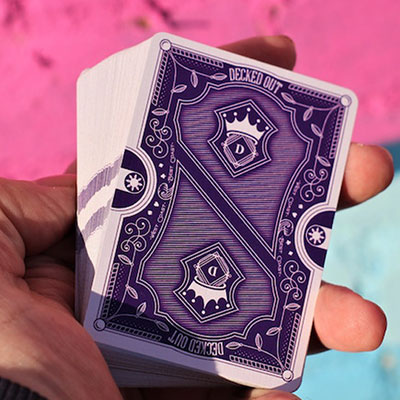 Benchmark (Purple) Playing Cards