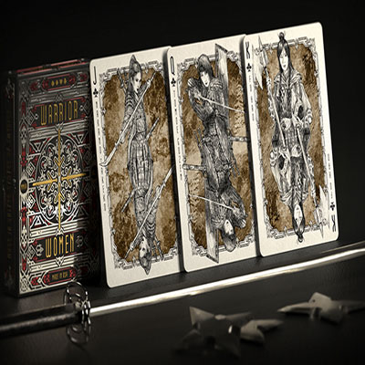 Warrior Women (Gilded) Playing Cards