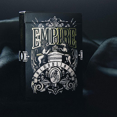 Empire Bloodlines (Black and Gold) Limited Edition Playing Cards by Legends Playing Card Co