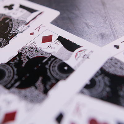 Gamblers Playing Cards (Borderless Black)