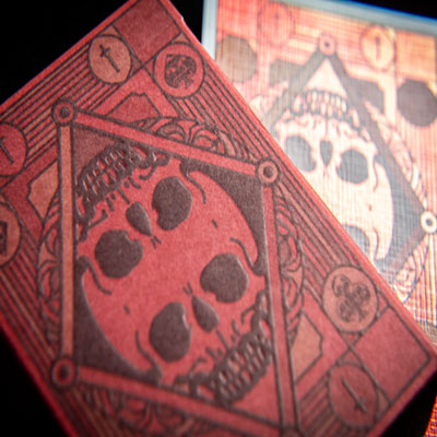 Graveyard Playing Cards by Musketon