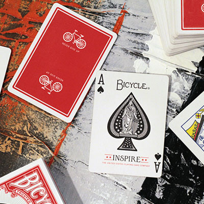 Bicycle Inspire (Red) Playing Cards