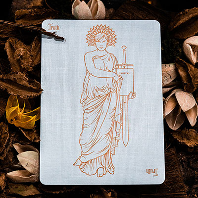 Invocation Copper Playing Cards