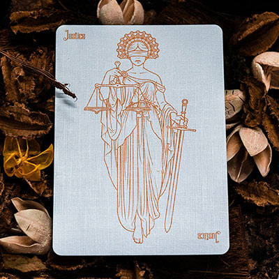 Invocation Copper Playing Cards