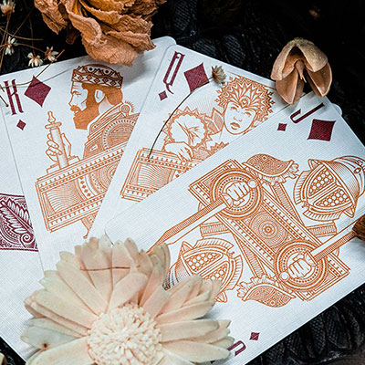 Invocation Copper Playing Cards