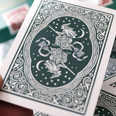 Limited Edition Ye Witches Fortune Cards (2 Way Back Green Box)
