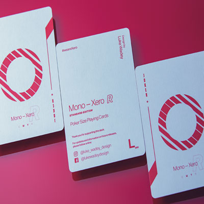 Mono Xero R Playing Cards