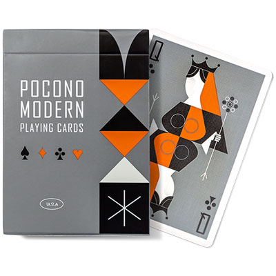 Retro Deck (Gray) Playing Cards