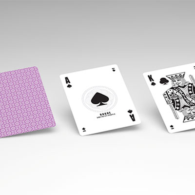 Rouge Amethyst Purple (Marking System) Playing Cards