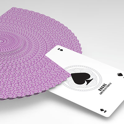 Rouge Amethyst Purple (Marking System) Playing Cards