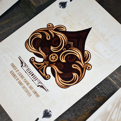 WILD WEST: Deadwood Playing Cards