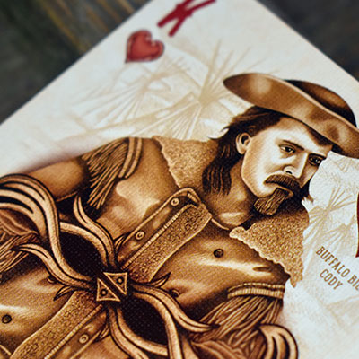 WILD WEST: Deadwood Playing Cards