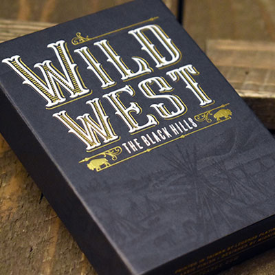 WILD WEST: The Black Hills Playing Cards by Legends Playing Card Co