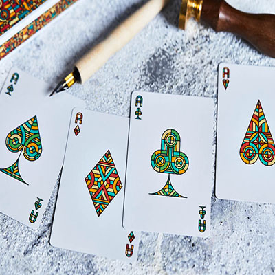 Bloodlines (Emerald Green) Playing Cards