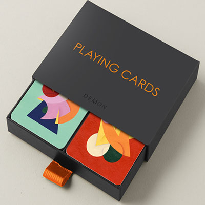 Charlie Oscar Patterson x Yolky Games Playing Cards Twin Set