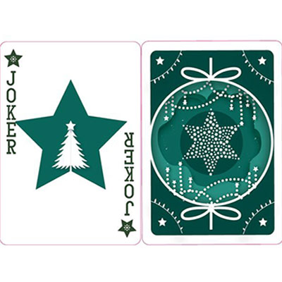 Christmas Playing Cards (Green)