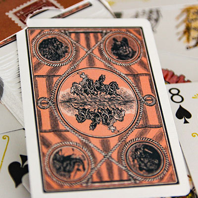 Circus No. 47 (Peach) Playing Cards