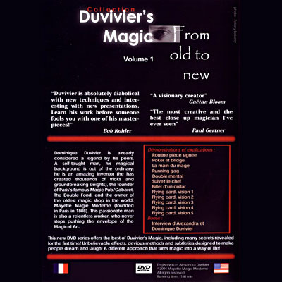 Duviviers Magic 1: From Old to New