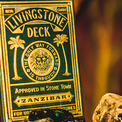Deluxe Edition Livingstone Playing Cards by Pure Imagination Projects