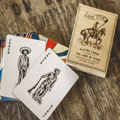 Deluxe Lone Star Playing Cards