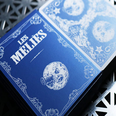 Les Melies Conquest Blue Playing Cards