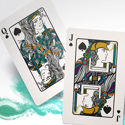 Fillide: A Sicilian Folk Tale Playing Cards (Acqua)