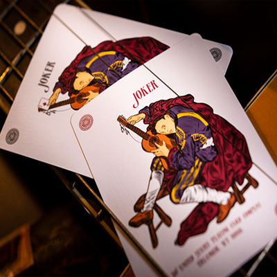 Limited Edition Six Strings Playing Cards