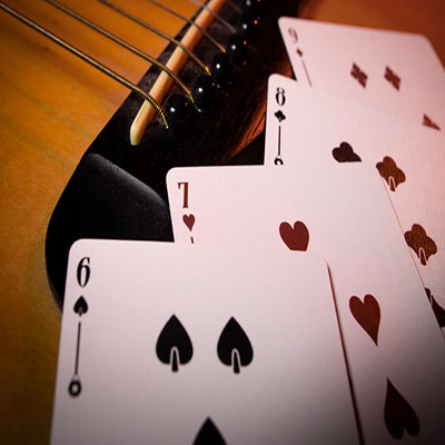 Limited Edition Six Strings Playing Cards