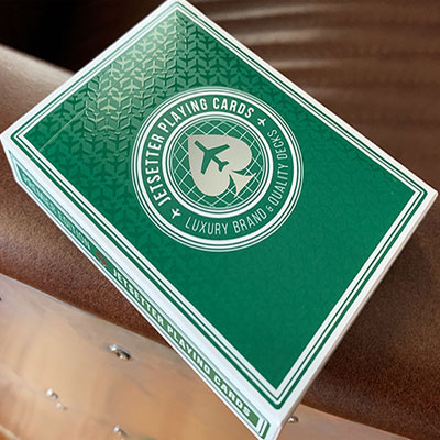 Premier Edition in Jetsetter Green by Jetsetter Playing Cards