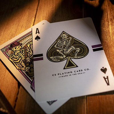 Skelstrument Playing Cards Printed