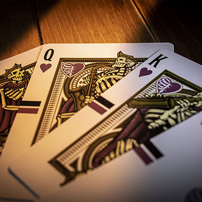 Skelstrument Playing Cards Printed