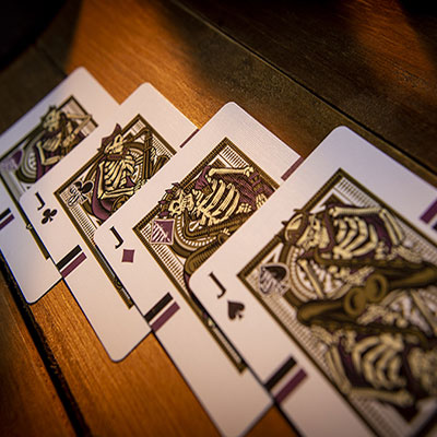 Skelstrument Playing Cards Printed