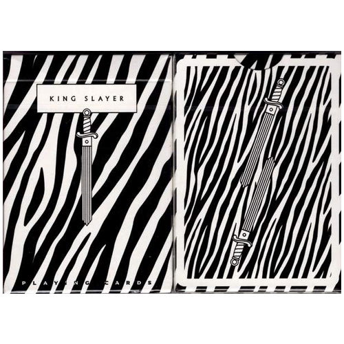 Zebra King Slayer Playing Cards by Ellusionist
