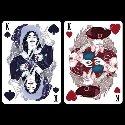 The Three Musketeers Playing Cards