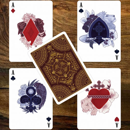 The Three Musketeers Playing Cards