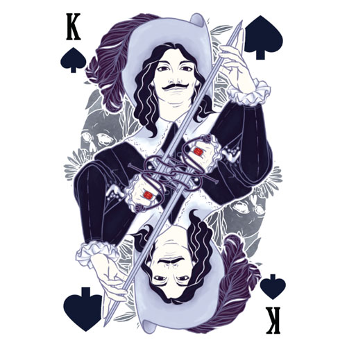 The Three Musketeers Playing Cards