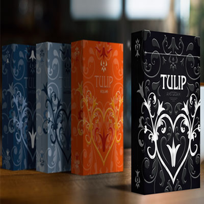 Black Tulip Playing Cards by Dutch Card House Company